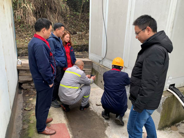 金冠銅業(yè)公司到第一建筑工程事業(yè)部調研 金冠銅業(yè)公司到第一建筑工程事業(yè)部調研