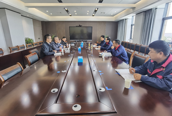 葛洲壩集團(tuán)、中鐵十四局集團(tuán)到公司調(diào)研