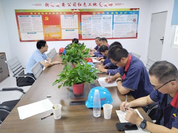 公司開展第三季度安全、環(huán)保、消防綜合檢查 